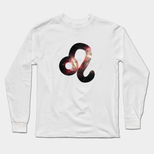 Cosmic Leo Galaxy Long Sleeve T-Shirt